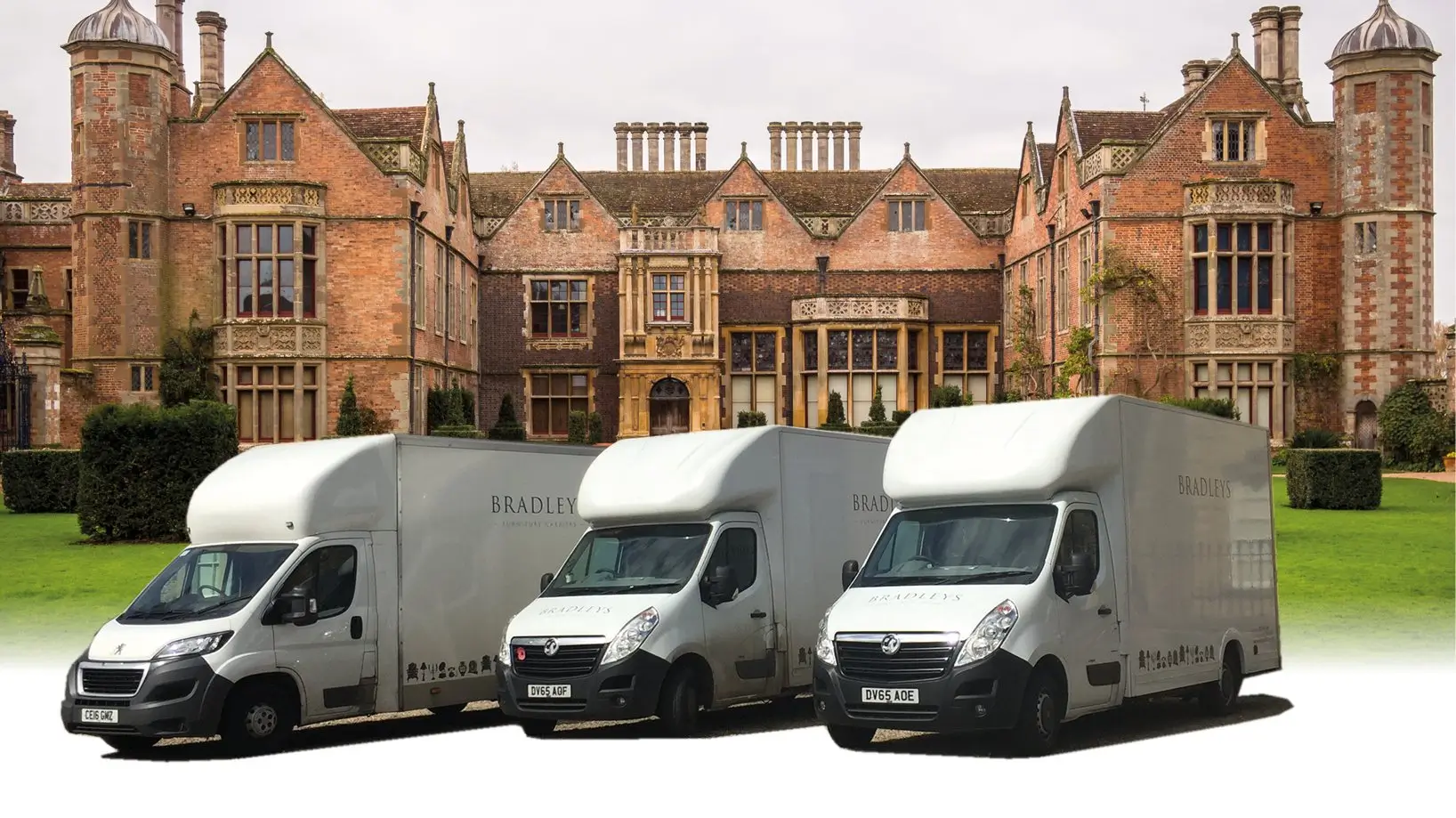 Bradleys delivery vehicle ready for collections and deliveries